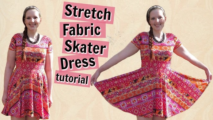 FREE KNIT DRESS PATTERN - How to Sew the Valley Knit Skater Dress by Sinclair  Patterns Sew Along 