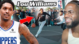 Famous IT'S TOO EASY FOR LOU WILLIAM! **SNEAKING NBA LEGEND LOU WILLIAMS INTO A PARK RUN**|ZBUCKZ TV REACTS Profile