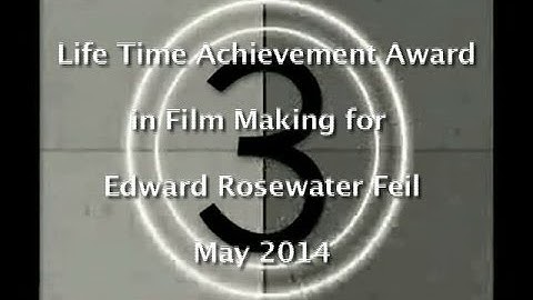 Video Tribute to Ed R Feil receiving a Lifetime Achievement Award from the NAVA, May 8, 2014y2014