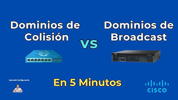 CCNA 2025: Entiende Dominios de Colisión y Broadcast en 5 minutos