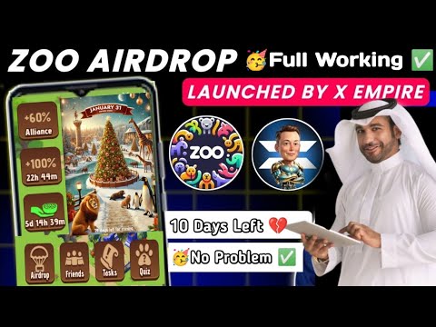 Zoo Airdrop full working with Tricks big Profit 🥳 Zoo airdrop complete