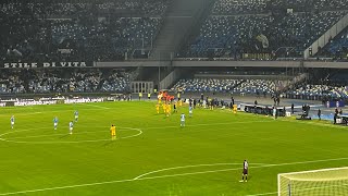 Napoli-Frosinone 0-4 sintesi live // REACTION tifosi del Napoli CURVA B 19/12/23