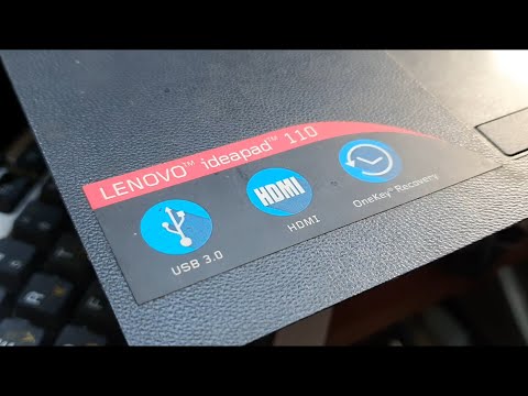 Ноутбук Lenovo ideapad 110 с бомбой замедленного действия
