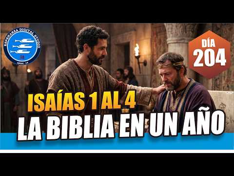 🔴 LA BIBLIA EN UN AÑO - ISAIAS 1 AL 4 - EN DIRECTO