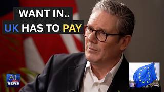 Should the UK pay the EU £5 Billion a Year to Rejoin? | AI Breaking News Channel #news #eu #uk