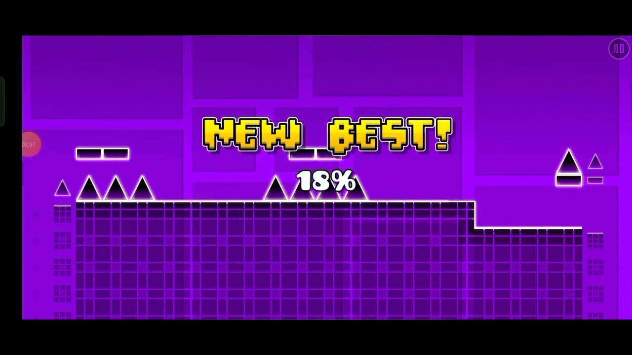 me playing geometry dash the first time - YouTube