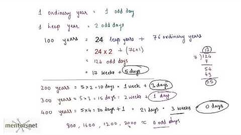 QT 204 How to Count Odd Days