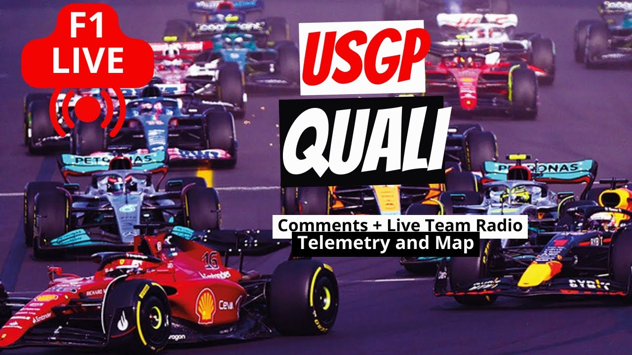 Live #usgp | Live Commentary | Live Timing and GPS Map - YouTube