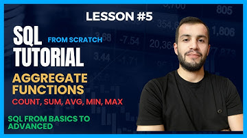 PostgreSQL TUTORİAL for Beginners #5 - AGGREGATE FUNCTIONS.