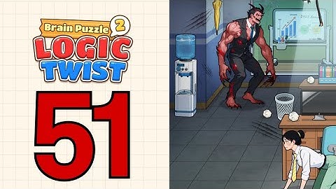 Brain Puzzle 2 Logic Twist Level 51 Office Hide