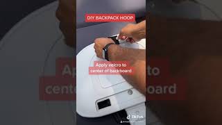 DIY Backpack Hoop | Motivated By Mylan | TikTok