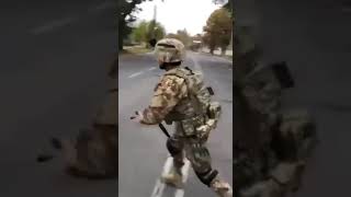 Украинский Военный Заходит В Свой Дом В Херсоне, Где Его На Коленях Встречает Родная Бабушка.