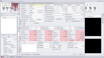 AHU Selection - (Air Handling Unit Selection) - Double Wheel Rotary Heat Recovery Module