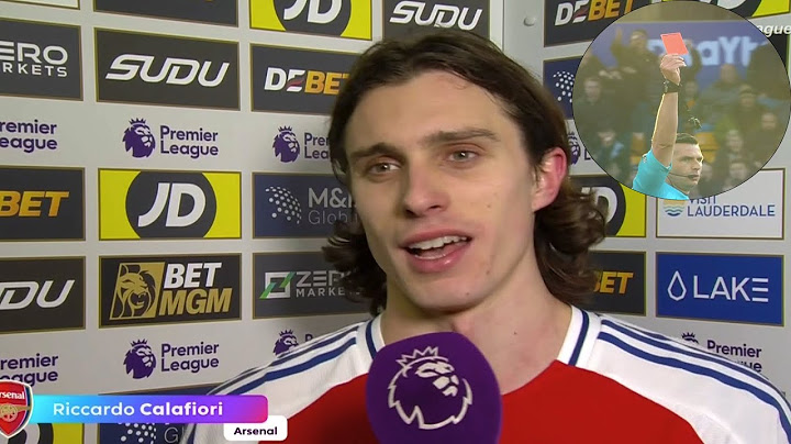 Riccardo Calafiori Reacts to Controversial Red Card Drama in Arsenal Win Over Wolves