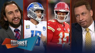 Chiefs fall to Lions in Week 1, Mahomes embarrassed \& Twitter roast Nick | NFL | FIRST THINGS FIRST