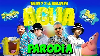 Tainy, J Balvin - Agua (PARODIA)