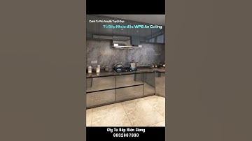 Tủ Bếp Gỗ An Cường / Phủ Acrylic Tuyệt Đẹp - Công Ty Tủ Bếp Kiên Giang - Khu Đô Thị Tây Băc Rạch Giá