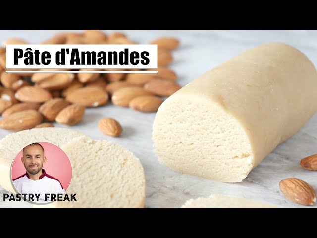 PÂTE D'AMANDE Maison ou MASSEPAIN - Recette FACILE en 5 min 