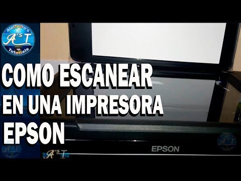 Como Escanear En Una Impresora Epson