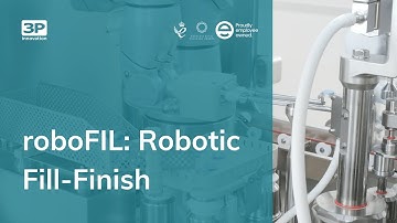Robotic Fill-Finish Cell: Designed for aseptic liquid or powder filling of RTU containers.