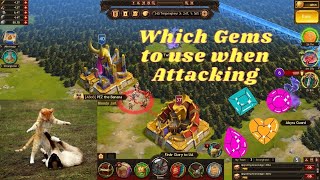 Testing Gem setups for Attacking towns! / Vikings: War of Clans screenshot 1