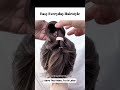 Korean High Twisted Bun Tutorial | Simple Beautiful Hairstyle for Long Hair 2026 ✨#HighTwistedBun