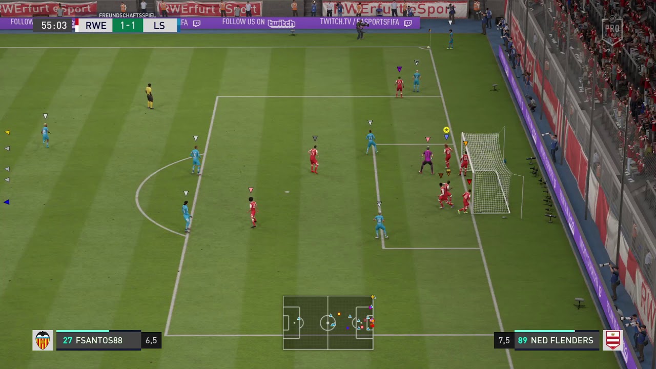 NGL 4D Rot-Weiß-Erfurt Esport vs Legend Soccer CF