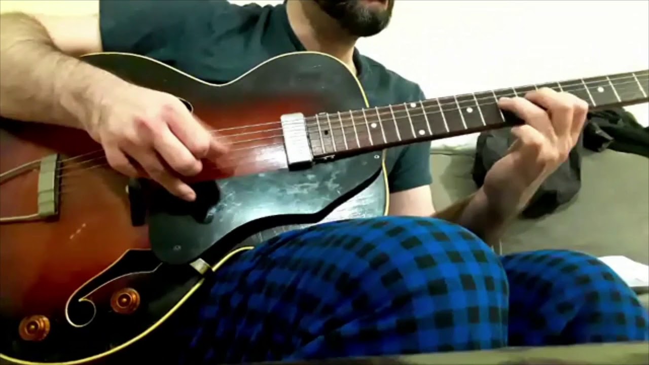 Alex Wing solo -- A rag, blues and free improvisation