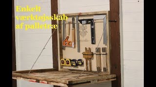 Værktøjsskab af palletræ