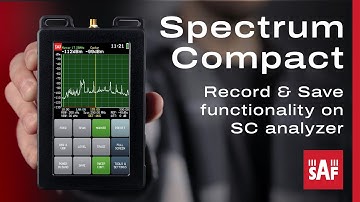 Spectrum Compact: How to use SAVE and RECORD functions