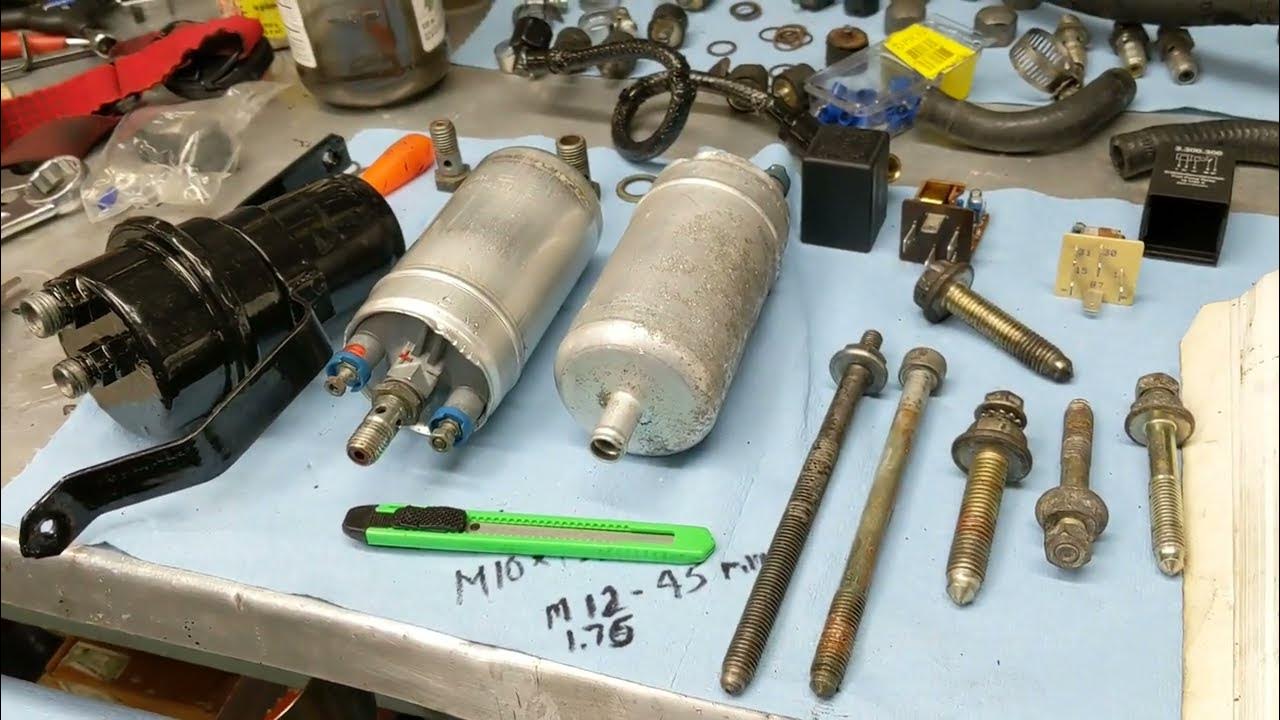 Vw mk1 rabbit golf jetta scirocco cis fuel pump replacement and fuel