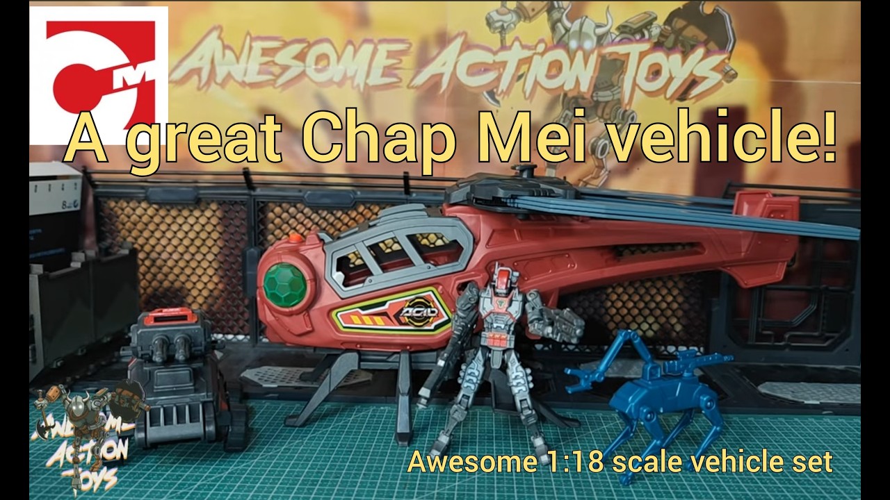 Acid Dragonfly ambush copter 1:18 scale action vehicle by Chap Mei