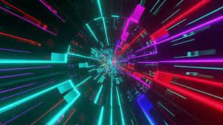 Abstract Background Video 4K Tv Color Changing Compilation Metallic Tunnel Vj Loop Neon Visual Asmr