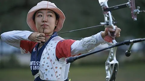 Olympic hopeful archer hits the mark at Rice Unive...