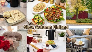 Daily Life in Finland 🍂 | Cozy Autumn Silent Vlog | Chicken Kebab & Blueberry Cake | Slow Living screenshot 2