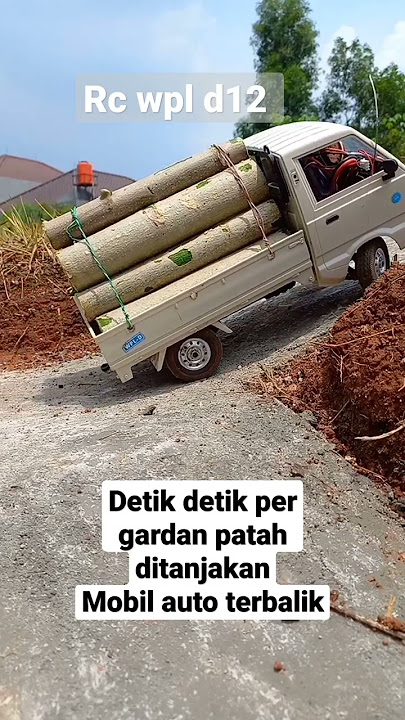 detik detik per gardan patah akibat beban terlalu berat mobil auto terbalik#wpld12  #viral#shorts