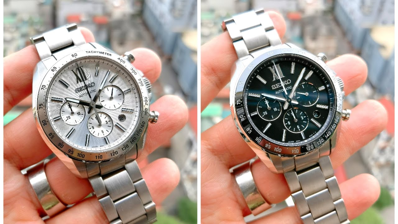 Hàng Mới Về] Seiko Brightz Chronograph 42mm SDGZ001 White & SDGZ003 Black |  ICS Authentic - YouTube