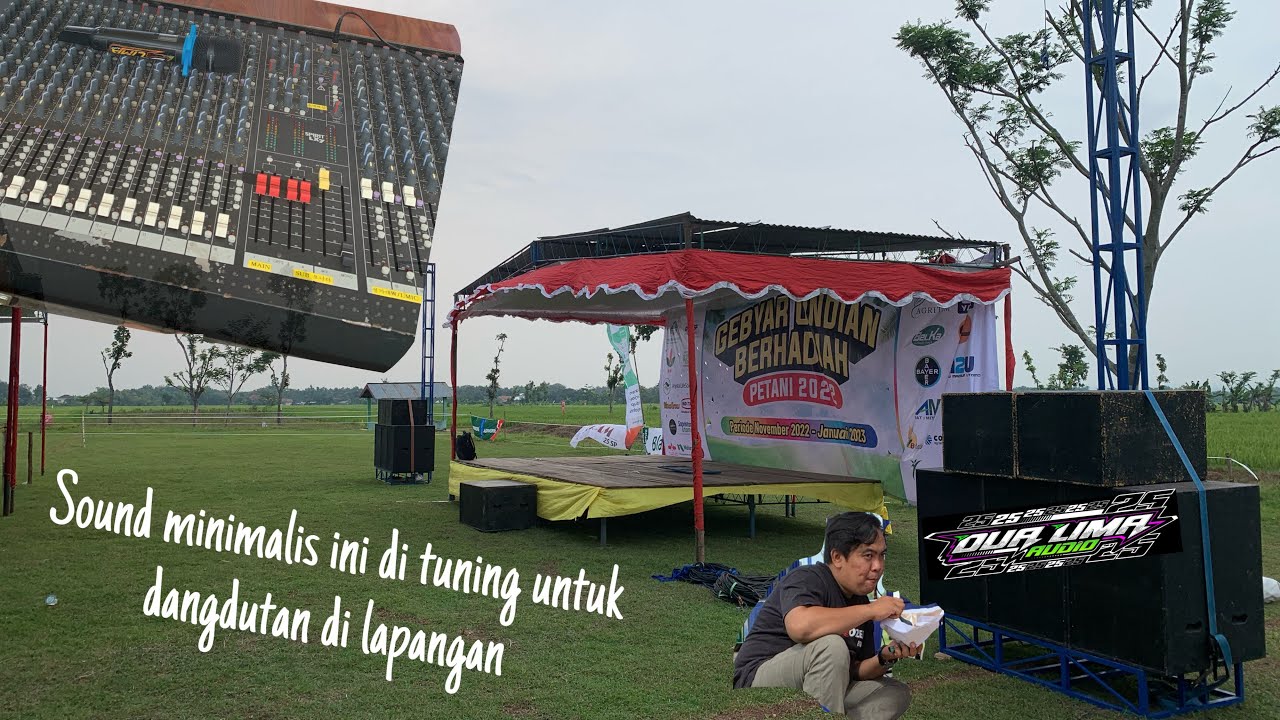 beginilah cara loading sound system pemula untuk acara dangdutan - YouTube