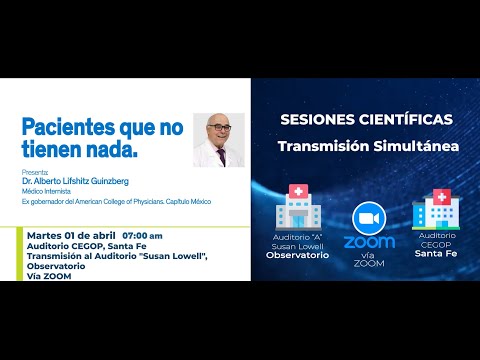 SESIÓN CIENTÍFICA | 01 DE ABRIL 2025