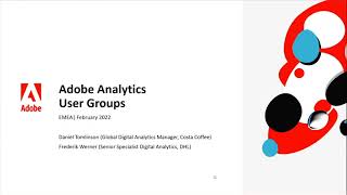 EMEA Adobe Analytics User Group – Adoption Tips & Tricks | Adobe Analytics User Group