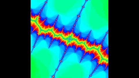 Mandelbrot zoom - First Test Output