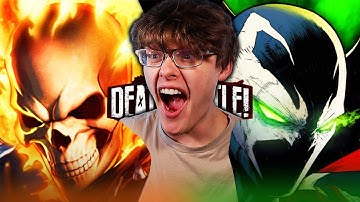 Ghost Rider VS Spawn (Marvel VS Image Comics) | DEATH BATTLE REACTION!!!