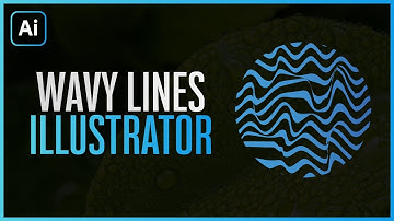 Adobe Illustrator Tutorial: Wavy Lines in Illustrator #Shorts