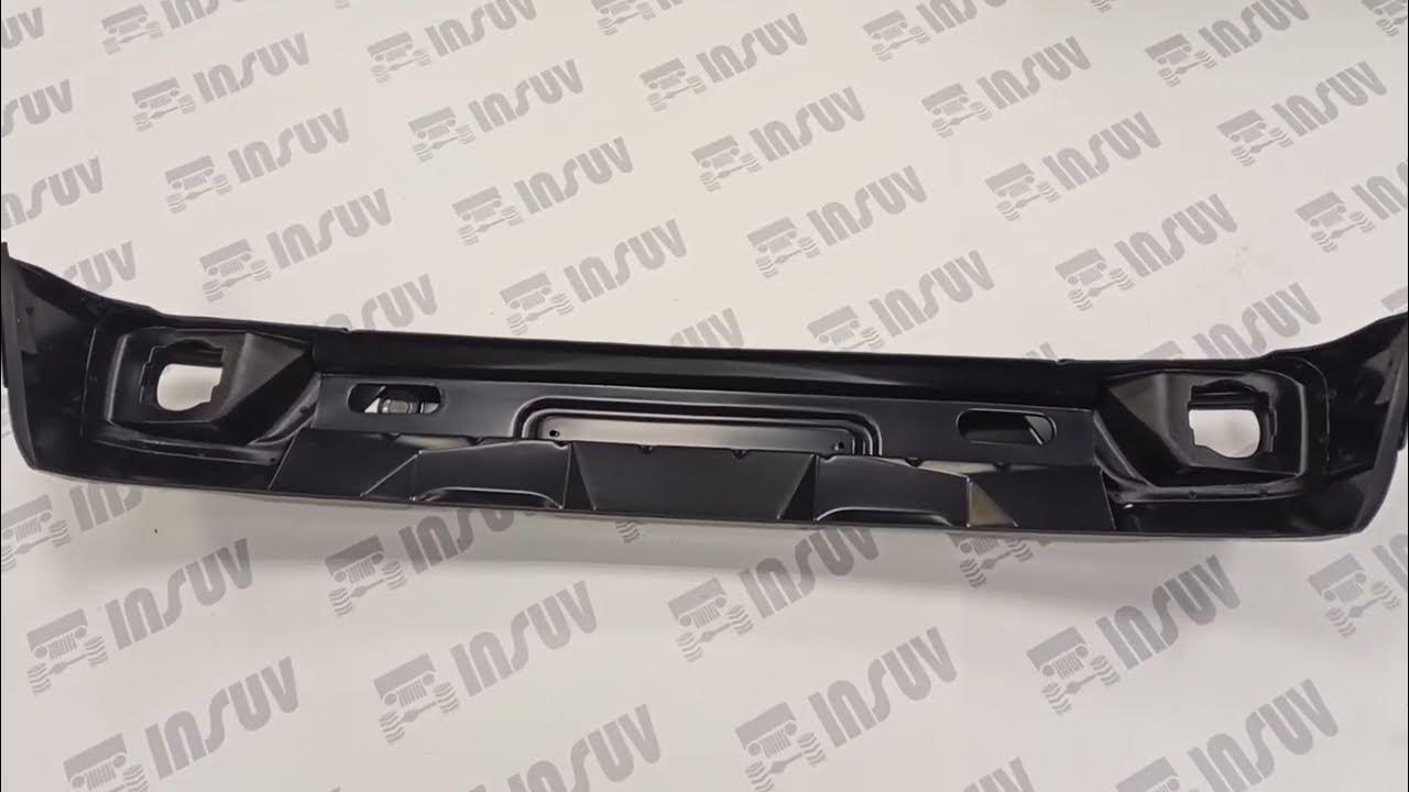 Бампер Нива Урбан передний под птф-3 - YouTube