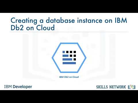 10-How to create a Database instance on cloud