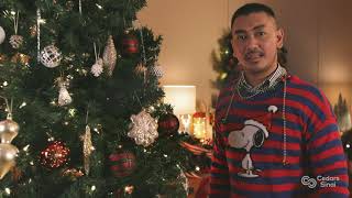 What Christmas means to Topher Cagurangan | Cedars-Sinai