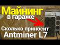 Майнинг на даче | Сколько приносит Antminer L7 в 2025