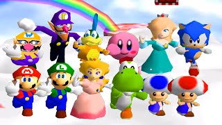 Every DLC Character in Super Mario 64 3D World (Online)
