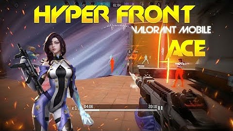 HYPER  FRONT ACE WITH BLINK || VALORANT MOBILE RIP OFF || YAMRAJ GAMING