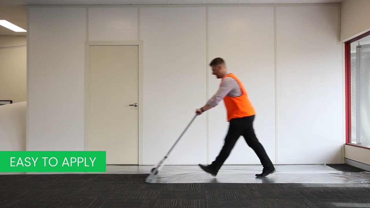 Protecta Carpet Film and Applicator for Carpet Protection